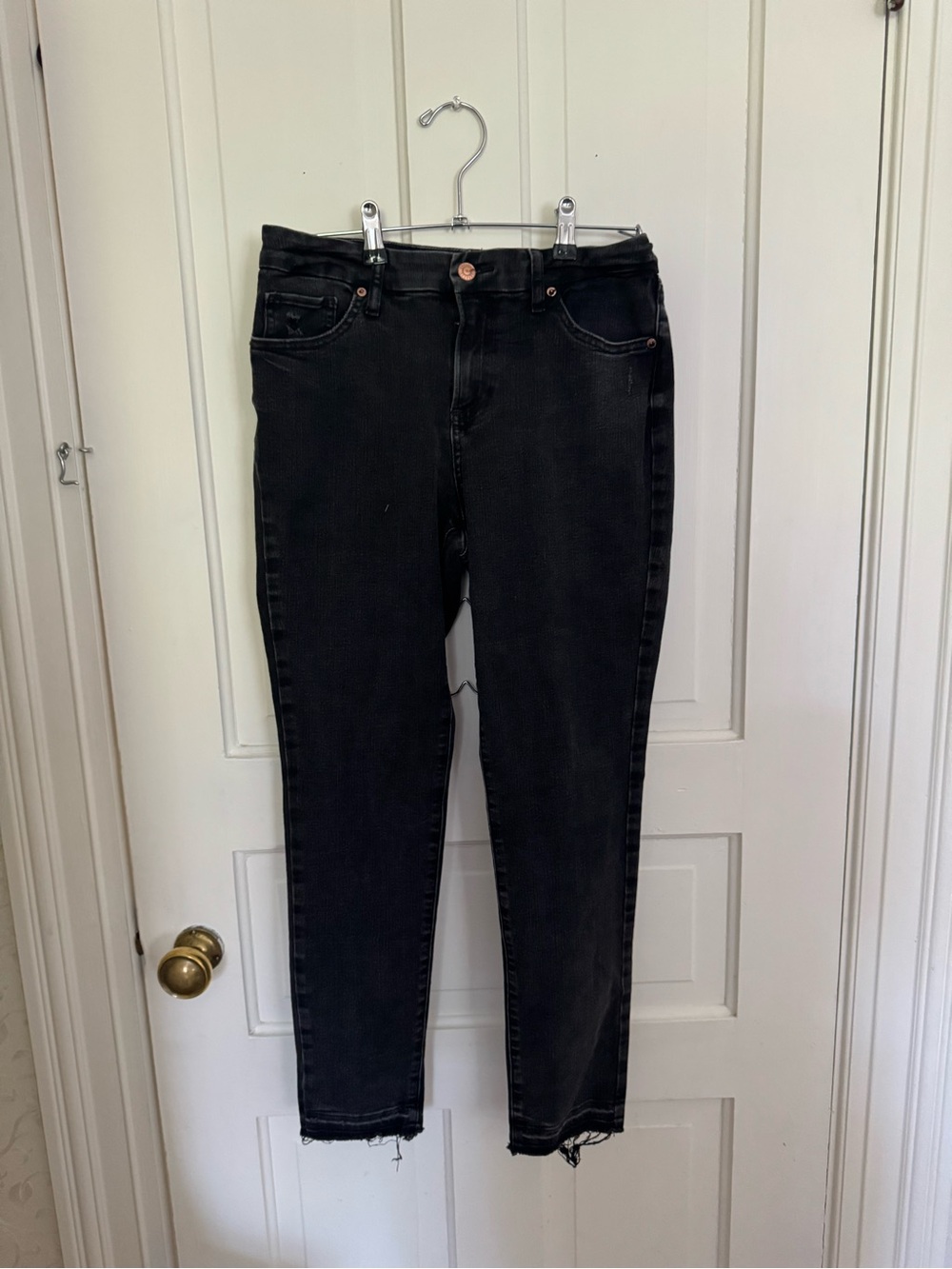 Express High-Rise Black Skinny Jeans